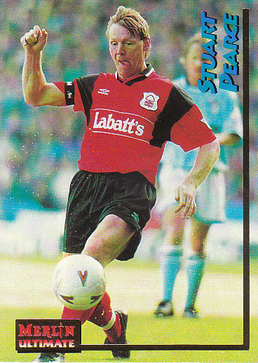 Stuart Pearce Nottingham Forest 1995/96 Merlin Ultimate #165